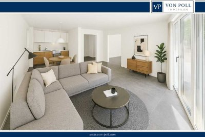 4-Zimmer-Penthousewohnung mit Sonnenbalkon und Dachterrasse (Energieeffizienzklasse A+)