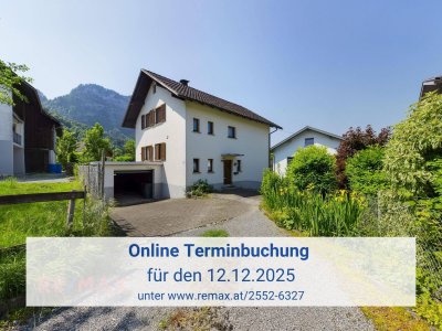 Einfamilienhaus in ruhiger Lage in Dornbirn zu vermieten!