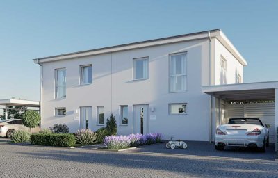 Perfekt für Familien: Exklusive Neubau Doppelhaushälfte im Neubaugebiet zw. Marburg und Giessen