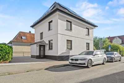 Effizient saniertes EFH in ruhiger u. stadtnaher Lage mit Terrasse, Garten, Garage und Stellplätzen