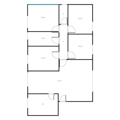 EG / 5 Zimmer ab sofort (frisch saniert)