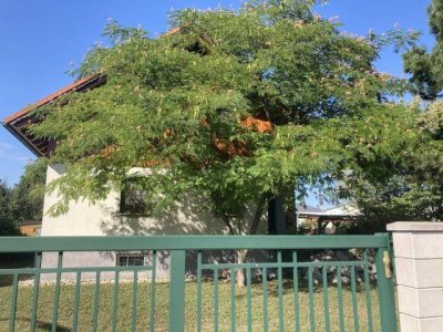 Einfamilienhaus mit ca. 125 m² Wohnfläche + 80 m² Keller.