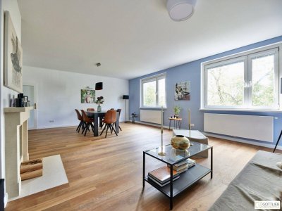 Bestlage Unter-Sievering! Liebevoll modernisierte, teilmöblierte 2,5-Zimmer-Erstbezug-Wohnung mit Doppelgarage und Gartennutzung
