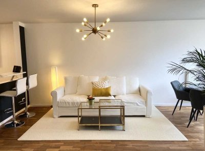 Fully furnished: Stilvoll möbliertes Apt., Münchnen-Nord/Haimhausen,  inkl. WLAN+SMART TV