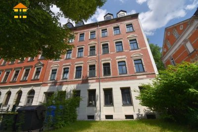 Super Kapitalanlage: vermietete 2-Raum-Wohnung mit Balkon auf dem Kaßberg!