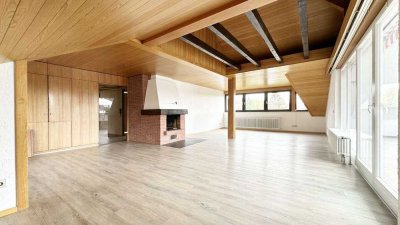 Großzügige 4-Zimmer-Wohnung mit Kamin und Weitblick – Wohnen am beliebten Schutterlindenberg!