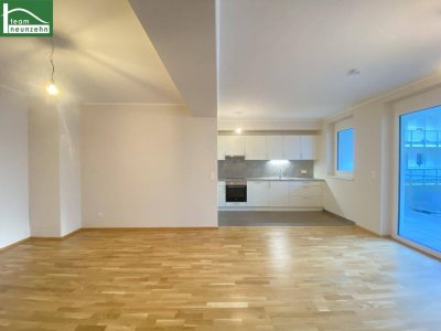 Wohnen im Mautner-Markhof nahe S-Bahn - Große Innenhof-Loggia, Einbauküche und luxuriöses Bad! GEMEINSCHAFTLICHE DACHTERRASSE!