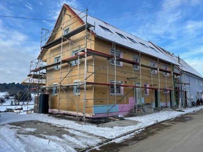 neue 2-Zimmer Wohnung mit Balkon und Garage in Königsheim