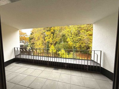 Stilvolle 3 Zi Whg auf 2 Ebenen. Offenes Wohnen mit Galerie, Südloggia und Dachterrasse im Neubau