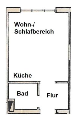 Sichere Kapitalanlage! 1-Zimmer-Apartment in Uni-Nähe