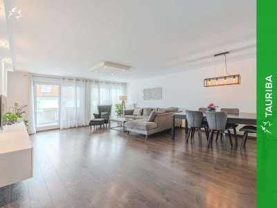 +++Moderne 4,5 Zimmer Wohnung mit Balkon, zwei Stellplätzen & Keller+++