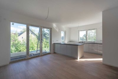 Wohnen im Neubau - Schwellenlose Wohnung mit zwei Balkonen