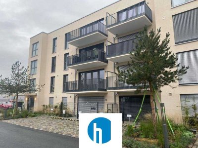 Genial Zentral! Moderne 2-Zimmerwohnung mit Balkon und Aussicht auf Natur!