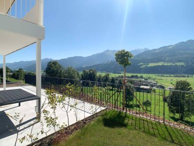 WEITBLICK W1: Hohe Wohnbauförderung möglich! Gartenwohnung am Sonnenhang mit unverbautem Panoramablick