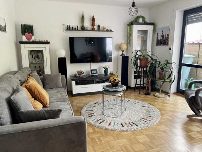 Idyllische 2-Zi. Terrassenwohnung mit Garten - Nieder-Erlenbach