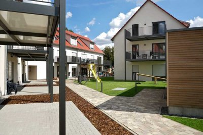 Schöne 2-Zimmer-Wohnung mit Terrasse und Tiefgaragen-Stellplatz zu vermieten