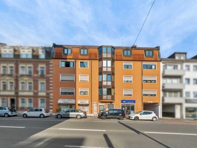 Freie 4-Zimmer-DG-Wohnung mit ca. 136 m² und Carport im zentrumsnahen Fürth/Poppenreuth