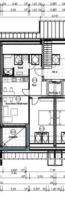 NEUBAU I 2-Zimmer-Wohnung mit Süd-Loggia