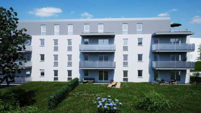 Großartige 2-Zimmer-Wohnung mit idyllischem Balkon