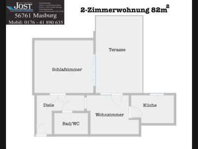 Gemütliche und großzügige 2-Zimmenwohnung