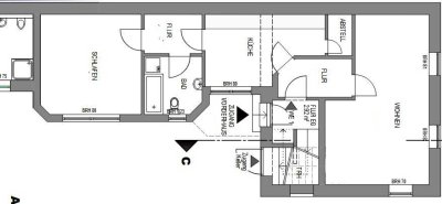 2-Zimmer Wohnung in Plaidt mit Garten