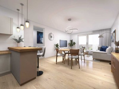 Exklusive Neubau 3-Zimmer Wohnung in Freilassing mit 82 m²