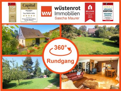 Wohnen mit Weitblick – großzügiges Einfamilienhaus mit zusätzlichem Baupotenzial in Kerpen-Blatzheim