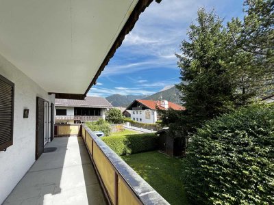 Helle und Zentrumsnahe 3 Zi Wohnung in Mittenwald