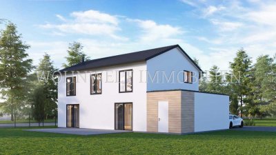 Neubau von 4 energieeffizienten Einfamilienhäusern in KfW40 Bauweise