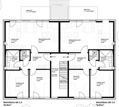 Schöne 3,5 Zimmer-Wohnung - Neubau