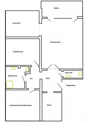 Renovierte Wohnung in Toplage