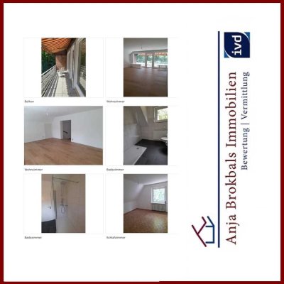 GT: Geräumige 2-Zimmer-Wohnung mit Loggia und modernisiertem Bad im 2-Familienhaus