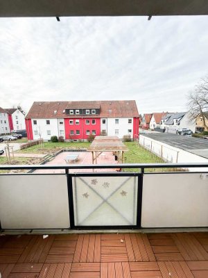 Inklusive Mietergarten - für die ganze Familie - 4-Zimmer-Wohnung mit EBK und großem Balkon