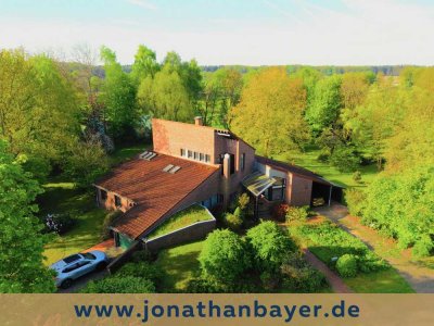 Gehobenes & extravagantes Architektenhaus mit Bauland in Nordseenähe