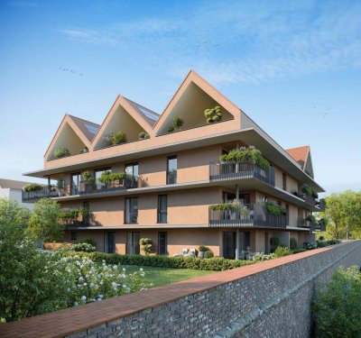 PROVISIONSFREI - Attraktive 4-Zimmer-Erstbezugswohnung mit großem Balkon im 1. Obergeschoss - Eigentum - 4 Zimmer