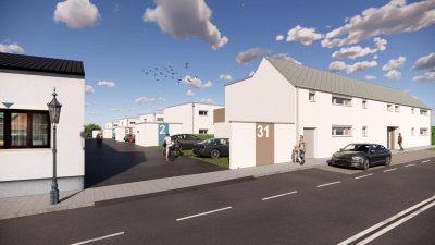 Erstbezug-W3/03-3Zimmer-OG-Balkon-2 PKW-Stellplätze im Freien - Miete