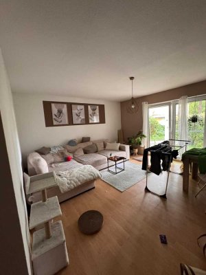 Schöne provisionsfreie, vermietete 2- Zimmer- Gartenwohnung in Worms Wiesoppenheim - gepflegt