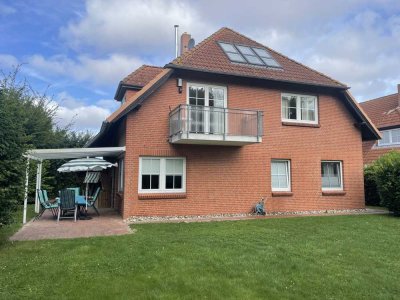 Gemütliche 3-Zimmer-Ferienwohnung mit Terrasse und Garten in Wulfen/Fehmarn – direkt am Golfplatz