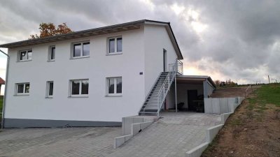4-Zimmer Neubauwohnung mit Terrasse/Balkon und Garten in Mickhausen