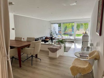 4-Zimmer Gartenwohnung - Luxussaniert mit uneinsehbarem Südgarten