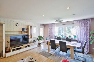 Moderne Dreizimmerwohnung am Waldrand mit Balkon und hochwertiger Ausstattung