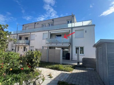 Attraktive und vollmöblierte 3-Zimmer-Wohnung in Friedrichshafen West. Nähe Klinikum!
