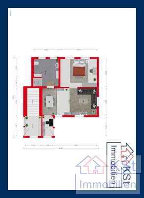 Traumhafte,  renovierte  Obergeschosswohnung in bester Lage Bansins - Nähe Strand  & Innenstadt