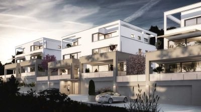 Freiburg - Günterstal Sonnenseite! NEUBAU luxuriöse Maisonette-Wohnung OG/Attika