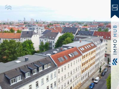 ++ Balkon, Badewanne, beliebte Lage! Charmante 2-Zimmer Wohnung in Gohlis ++