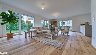 • NEU • MASSIVES HAUS – LEICHTER KAUFPREIS • ca. 152,50 m² WNFL / 5 ZIMMER • ZIEGELMASSIV / SCHLÜSSELFERTIG / ERSTBEZUG • GARTEN / TERRASSE / 2 BALKONE • TOP-LAGE •