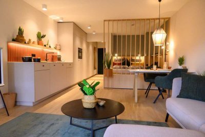 Möbliertes Wohnen im Grünen - 44 m² an der Würm mit Top-Anbindung | Superior Apartment