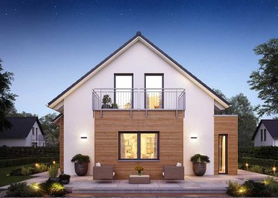 Modernes Einfamilienhaus KfW40+