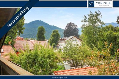 4-Zimmer-Dachgeschosswohnung mit zwei Balkonen und Garage in Benediktbeuern