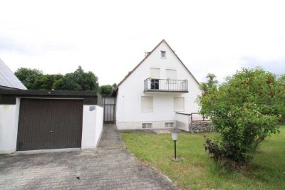 Einfamilienhaus mit großzügigem Garten und Appartement in Fischach-Wollmetshofen